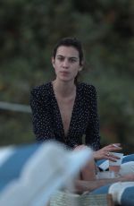 ALEXA CHUNG at the Beach in Miami 01/01/2016