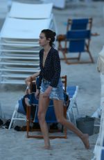 ALEXA CHUNG at the Beach in Miami 01/01/2016