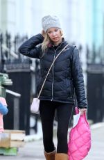 ALICIA DOUVALL Out and About in London 01/08/2016