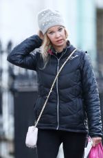 ALICIA DOUVALL Out and About in London 01/08/2016