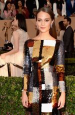 ALICIA VIKANDER at Screen Actors Guild Awards 2016 in Los Angeles 01/30/2016