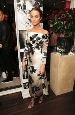 ALICIA VIKANDER at W Magazine Golden Globe Party in Los Angeles 01/07/2016