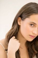 ALICIA VIKANDER by Dan MacMedan for USA Today