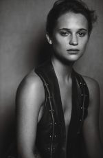 ALICIA VIKANDER in W Magazine, February 2016 Issue
