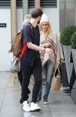 ALIONA VILANI Leaves Her Hotel in Birmingham 01/22/2016