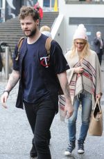 ALIONA VILANI Leaves Her Hotel in Birmingham 01/22/2016