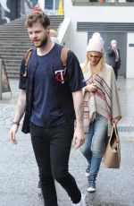 ALIONA VILANI Leaves Her Hotel in Birmingham 01/22/2016