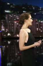 ALISON BRIE at JImmy Kimmel Live! 01/27/2016