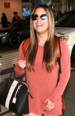 ALLY BROOKE Arrives at Los Angeles International Airport 01/07/2016