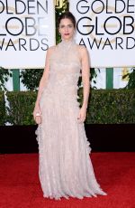 AMANDA PEET at 73rd Annual Golden Globe Awards in Beverly Hills 10/01/2016