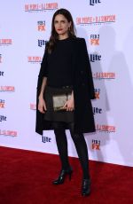AMANDA PEET at American Crime Story: The People V.O.J. Simpson Premiere 01/27/2016