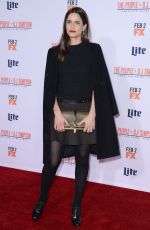 AMANDA PEET at American Crime Story: The People V.O.J. Simpson Premiere 01/27/2016