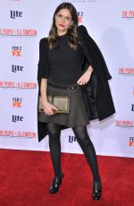 AMANDA PEET at American Crime Story: The People V.O.J. Simpson Premiere 01/27/2016