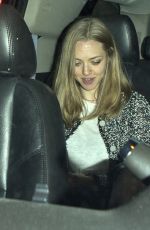 AMANDA SEYFRIED Arrives at Blind Dragon in West Hollywood 01/21/2016