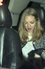 AMANDA SEYFRIED Arrives at Blind Dragon in West Hollywood 01/21/2016