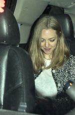 AMANDA SEYFRIED Arrives at Blind Dragon in West Hollywood 01/21/2016