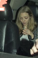 AMANDA SEYFRIED Arrives at Blind Dragon in West Hollywood 01/21/2016