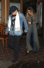 AMBER HEARD and Johnny Depp Leaves a Restaurant in West Hollywood 12/15/2015