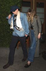 AMBER HEARD and Johnny Depp Leaves a Restaurant in West Hollywood 12/15/2015