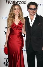 AMBER HEARD at The Art of Elysium 2016 Heaven Gala in Culver City 01/09/2016