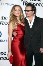 AMBER HEARD at The Art of Elysium 2016 Heaven Gala in Culver City 01/09/2016