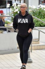 AMBER ROSE Out and About in Los Angeles 01/30/2016