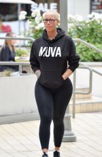 AMBER ROSE Out and About in Los Angeles 01/30/2016