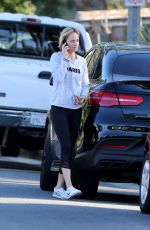 AMBER VALLETTA Out and Abou in Brentwood 01/27/2016