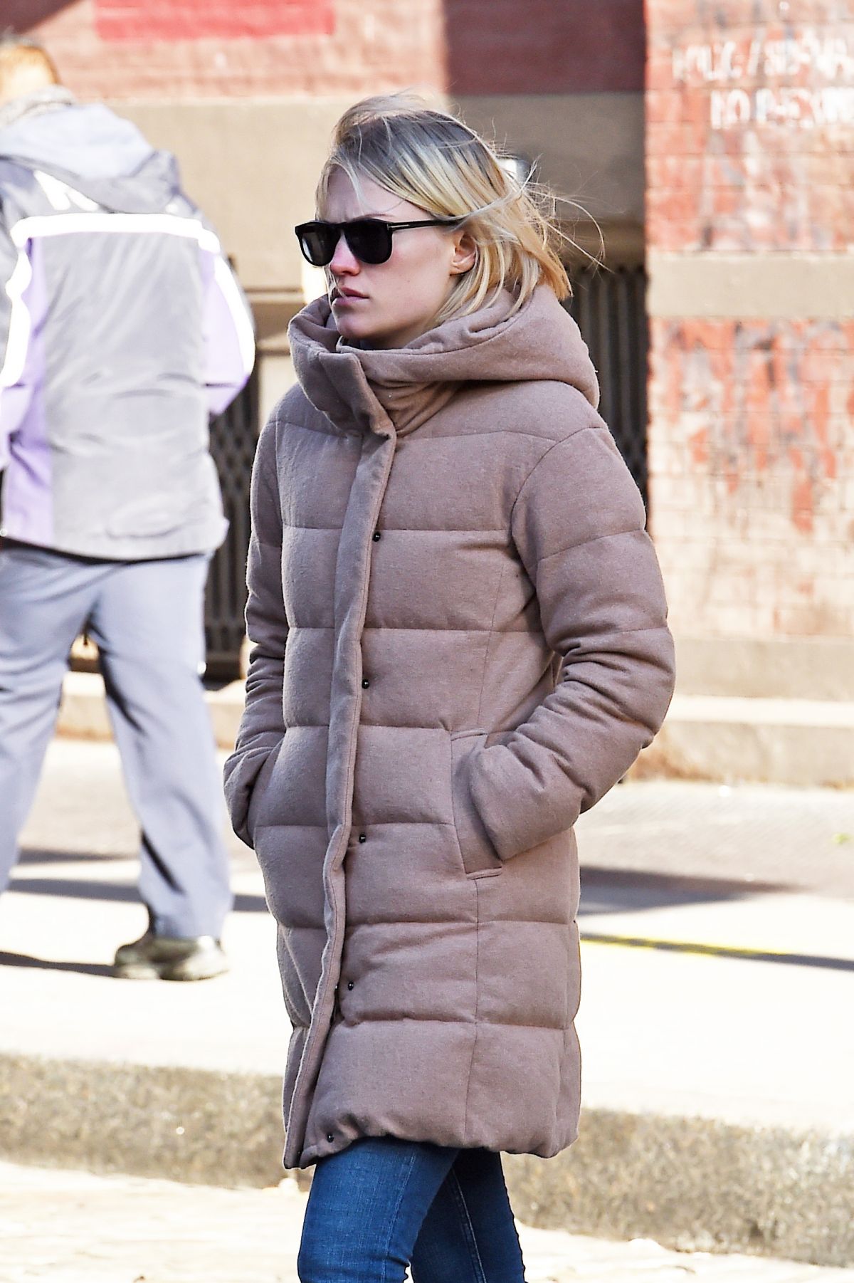 AMBER VALLETTA Out Shopping in Soho 01/19/2016 AMBER VALLETTA Out Shopping in Soho 01/19/2016