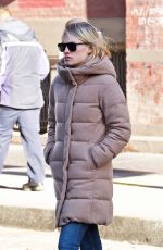 AMBER VALLETTA Out Shopping in Soho 01/19/2016
