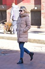 AMBER VALLETTA Out Shopping in Soho 01/19/2016