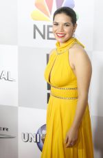 AMERICA FERRERA at NBC/Universal Golden Globes After Party in Beverly Hills 01/10/2016