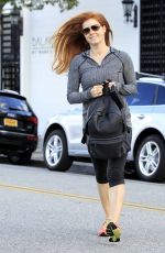 AMY ADAMS Out and About in Beverly Hills 01/07/2016