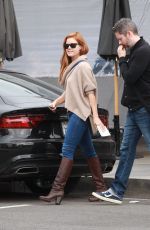 AMY ADAMS Out for Breakfast at Toast in West Hollywood 01/15/2016