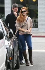 AMY ADAMS Out for Breakfast at Toast in West Hollywood 01/15/2016