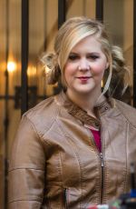 AMY SCHUMER on the Set of Inside Amy Schumer in New York 01/21/2016