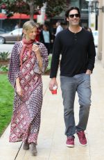 AMY SMART Out and About in Beverly Hills 01/23/2016