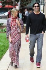 AMY SMART Out and About in Beverly Hills 01/23/2016