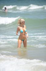 ANA BRAGA in Bikini at a Beach in Miami 01/07/21016
