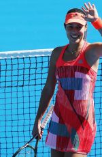 ANA IVANOVIC at 2016 ASB Classic in Auckland 01/04/2016