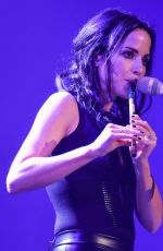 ANDREA CORR Performs at The Corrs UK Reunion Tour in Birmingham 01/20/2016