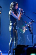 ANDREA CORR Performs at The Corrs UK Reunion Tour in Birmingham 01/20/2016