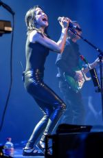 ANDREA CORR Performs at The Corrs UK Reunion Tour in Birmingham 01/20/2016