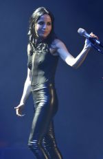 ANDREA CORR Performs at The Corrs UK Reunion Tour in Birmingham 01/20/2016