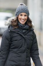 ANDREA MCLEAN Leaves ITV Studios in London 01/22/2016