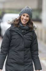 ANDREA MCLEAN Leaves ITV Studios in London 01/22/2016