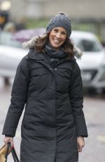 ANDREA MCLEAN Leaves ITV Studios in London 01/22/2016