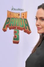 ANGELINA JOLIE at Kung Fu Panda 3 Premiere in Hollywood 01/16/2016