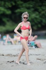 ANNA CAMP at a Beach in Hawaii 12/30/2015