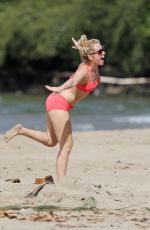ANNA CAMP at a Beach in Hawaii 12/30/2015